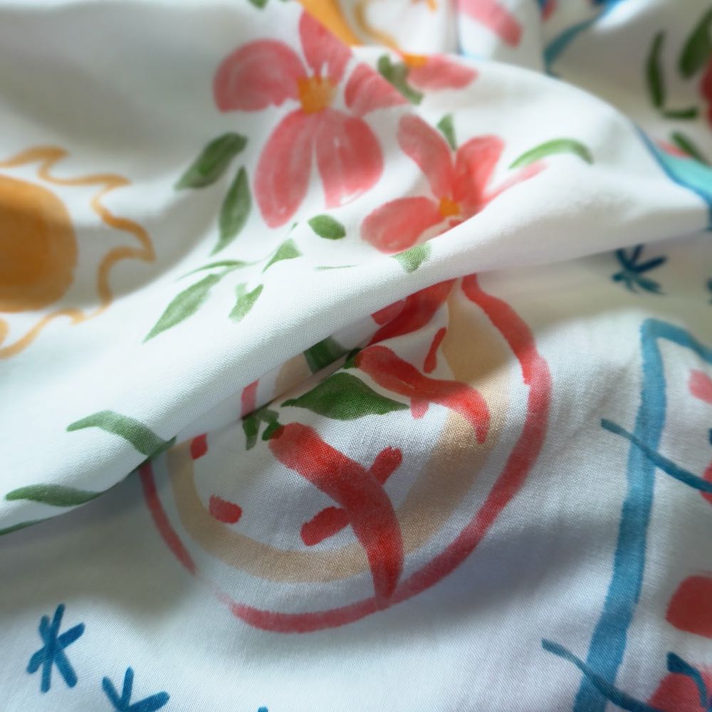 Mediterranean Summer Seaside Viscose Print - Isla Botanica image 6