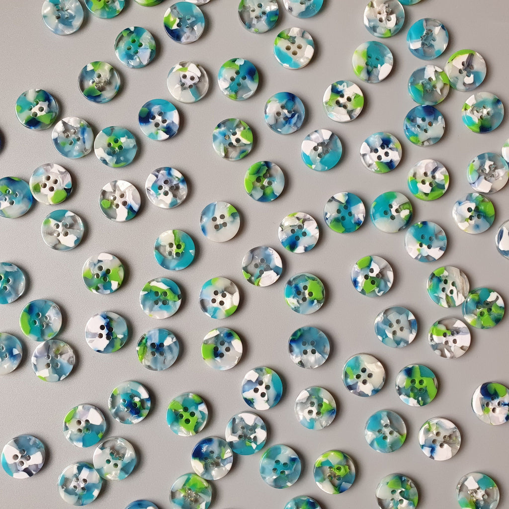 April Showers Button Set (10mm, 15mm, 25mm)