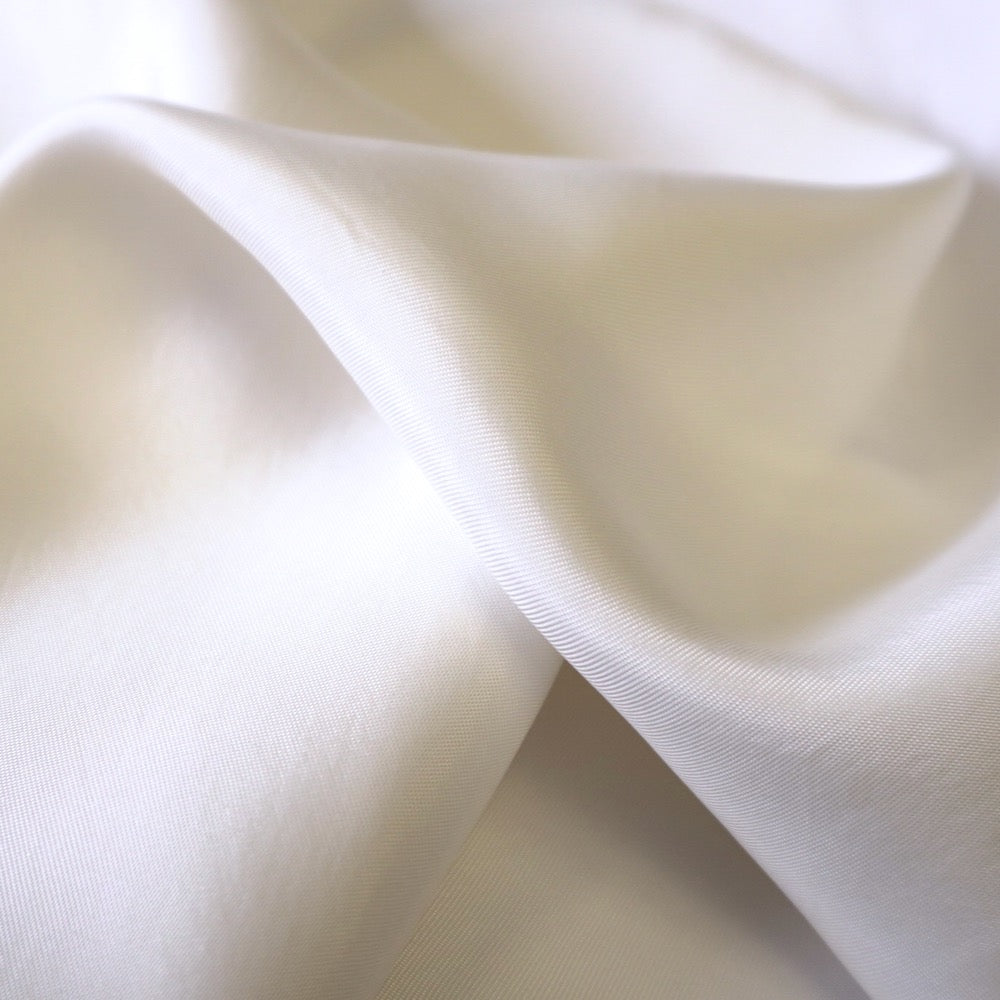 1230-Viscose silk satin #1 pearl white image 7