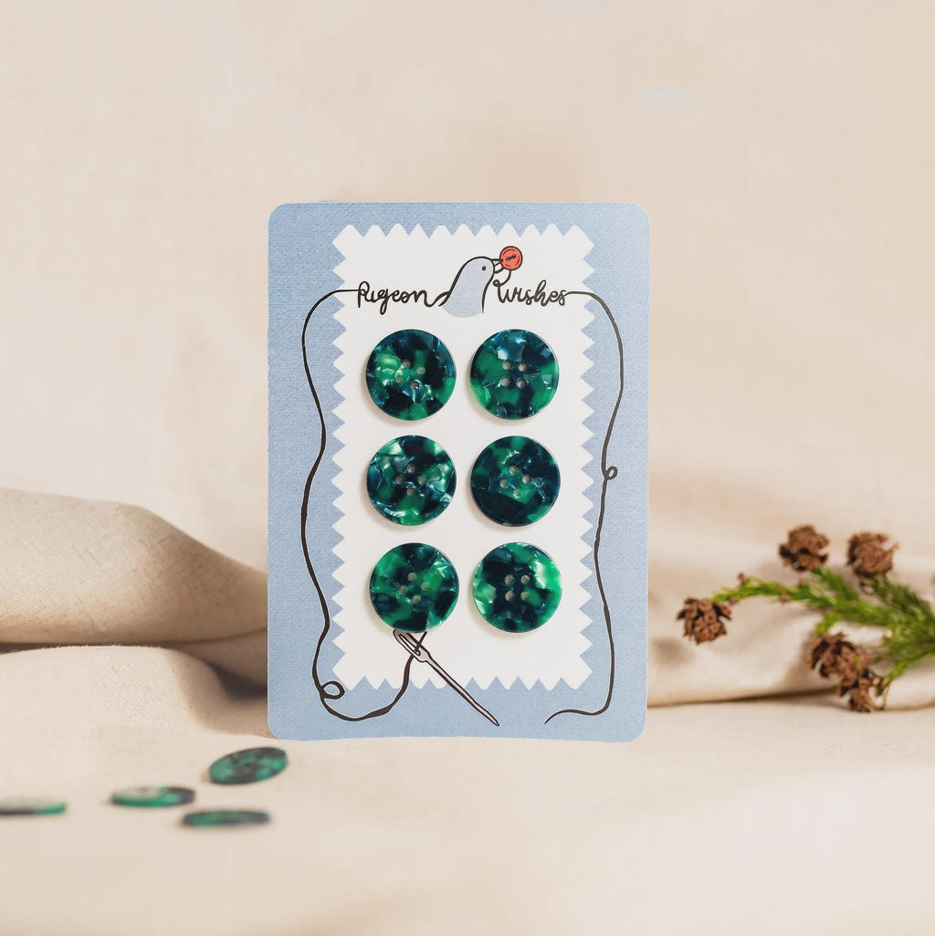 Wicked Button Set (10mm, 15mm, 20mm, 25mm)