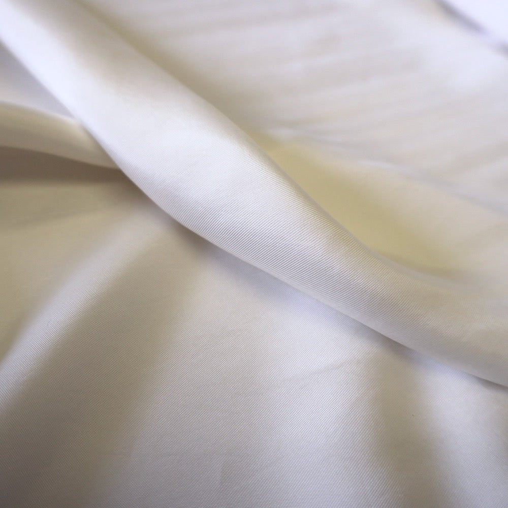 1230-Viscose silk satin #1 pearl white image 2