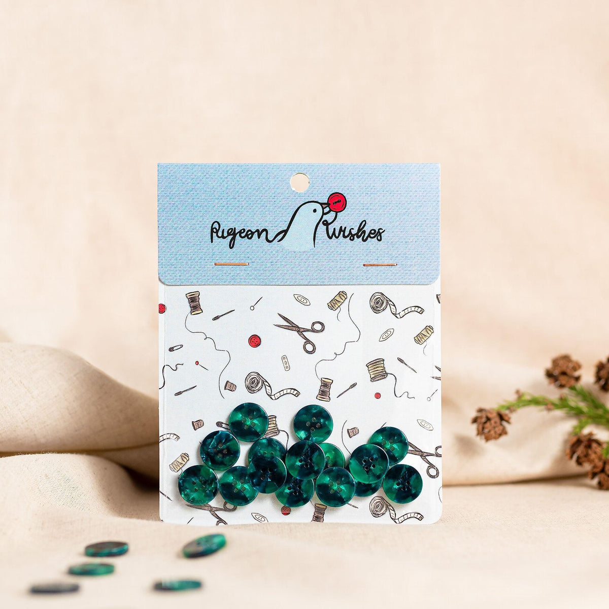 Wicked Button Set (10mm, 15mm, 20mm, 25mm)