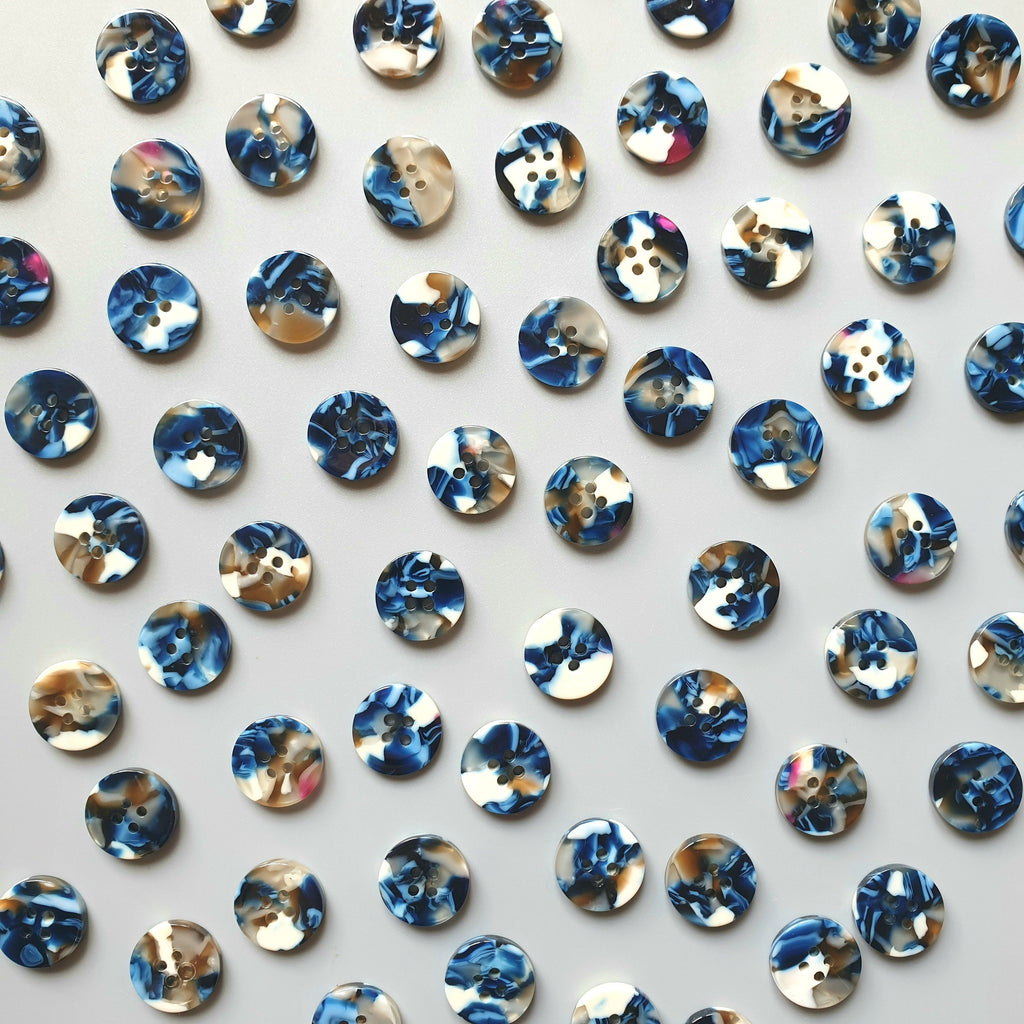 Roswell button set (10mm, 15mm, 20mm, 25mm)