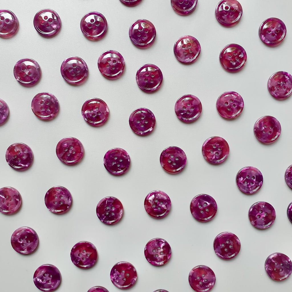 Berry Crush button set (17mm Cardigan size) image 1