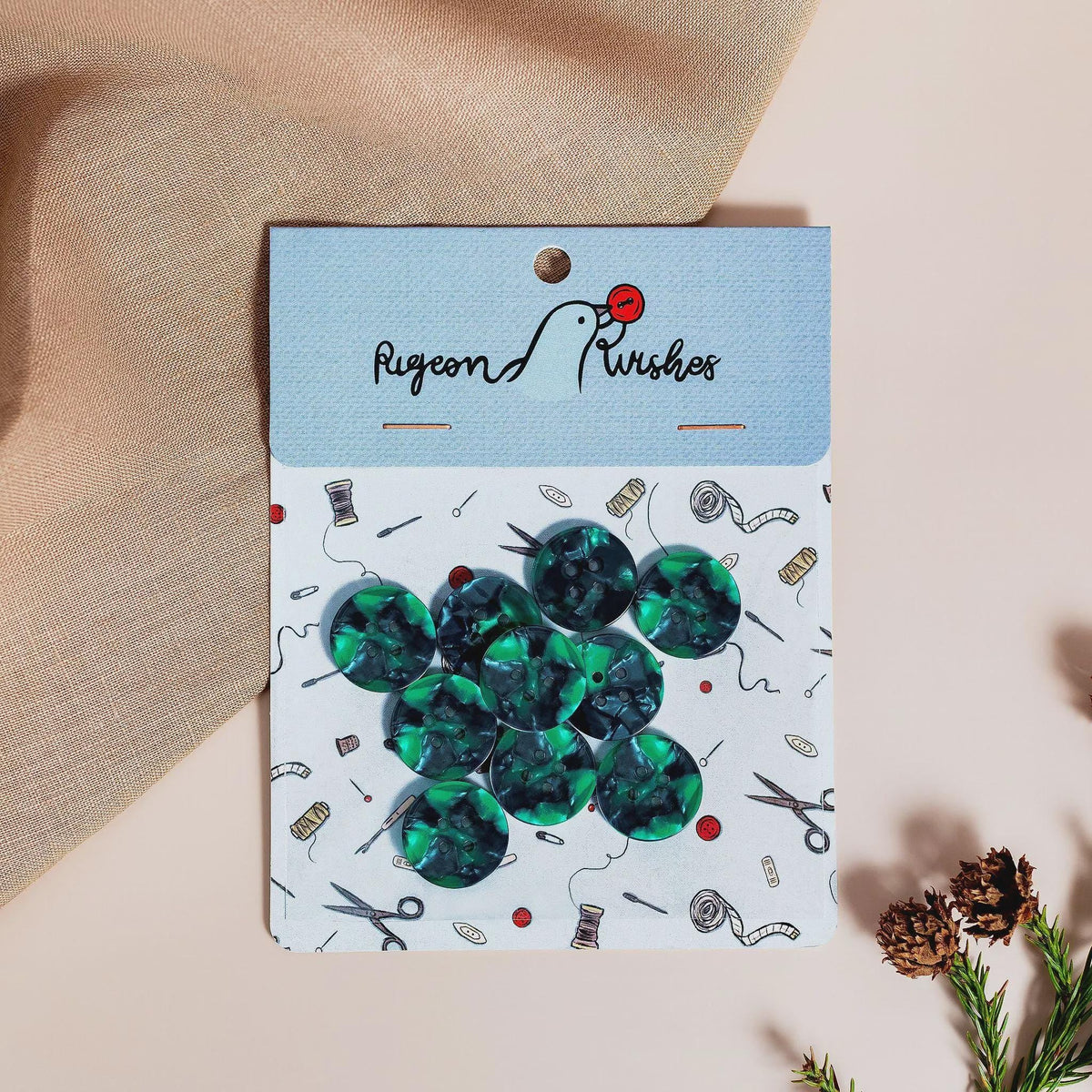 Wicked Button Set (10mm, 15mm, 20mm, 25mm)