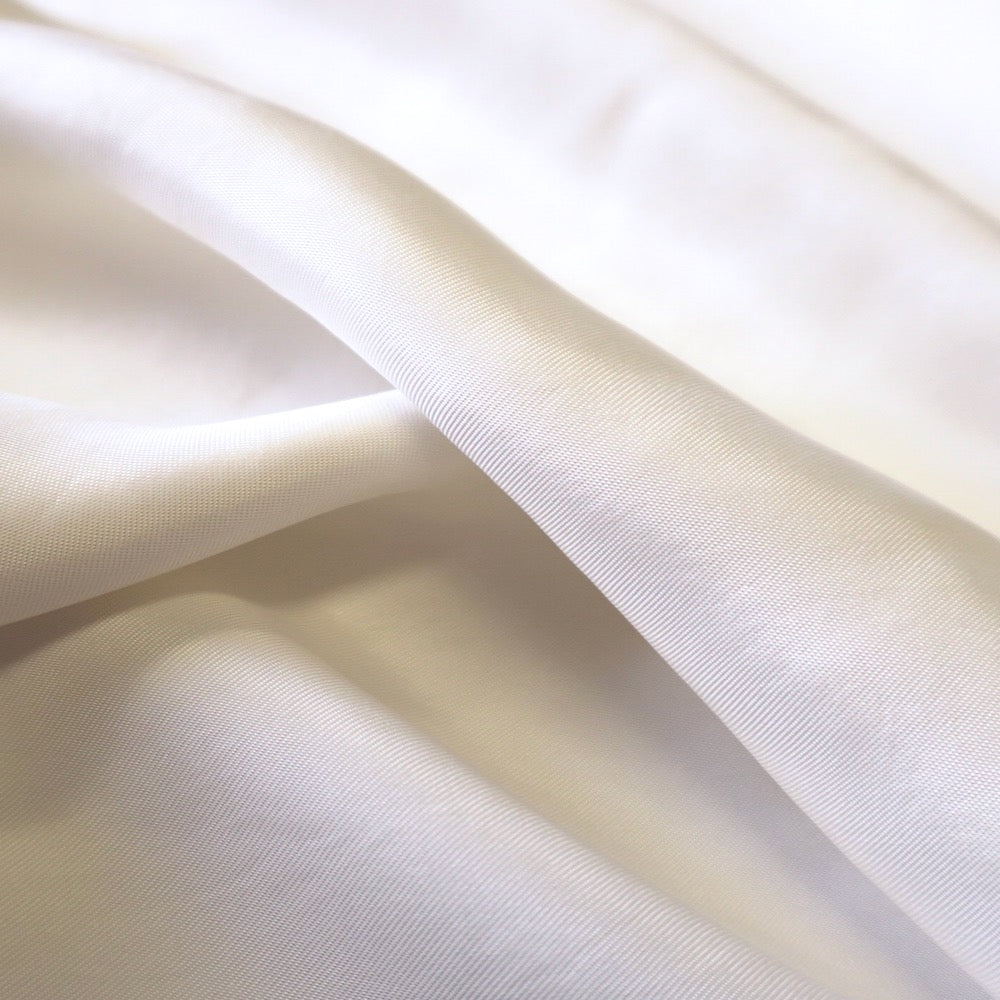 1230-Viscose silk satin #1 pearl white image 6