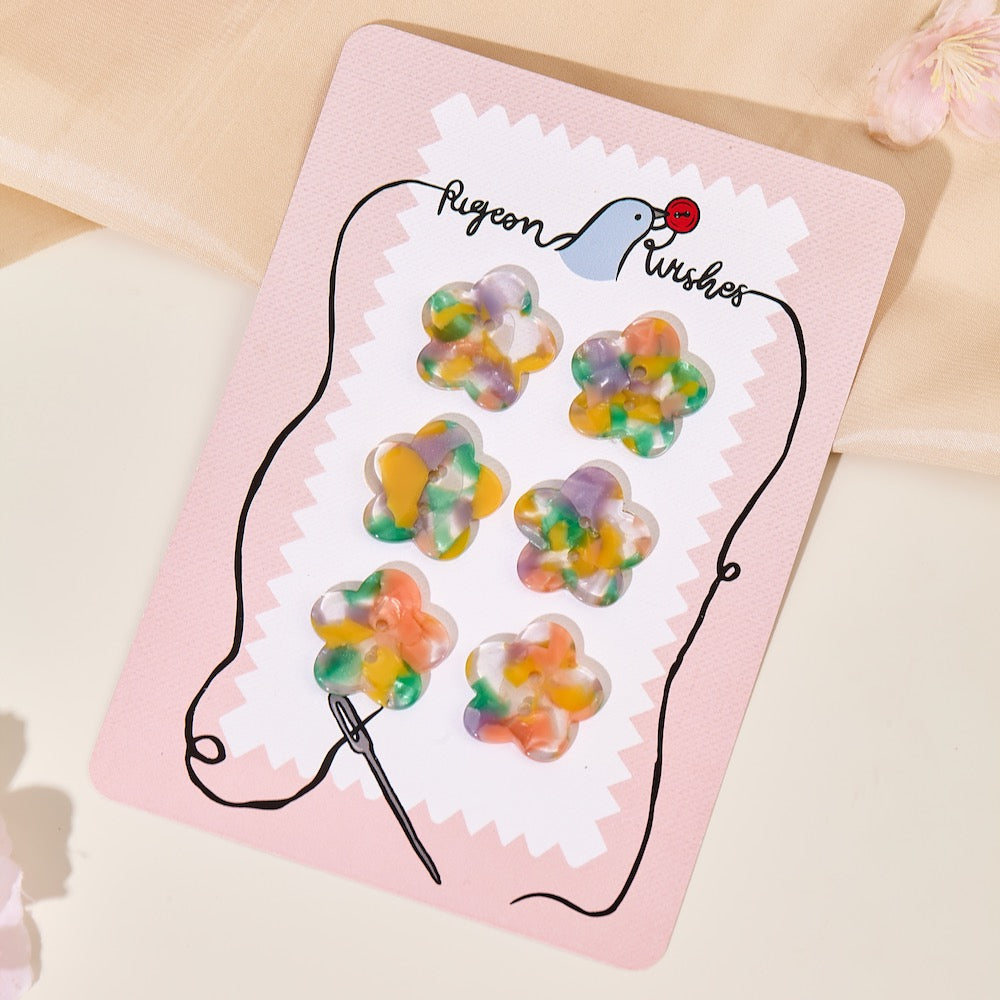 Midsommar Button Set (15mm, 25mm)