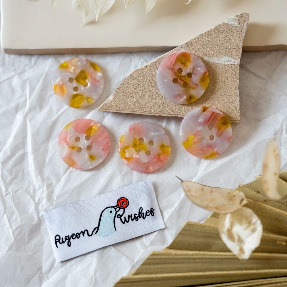 Fanciful Button Set (10mm, 15mm, 20mm, 25mm)