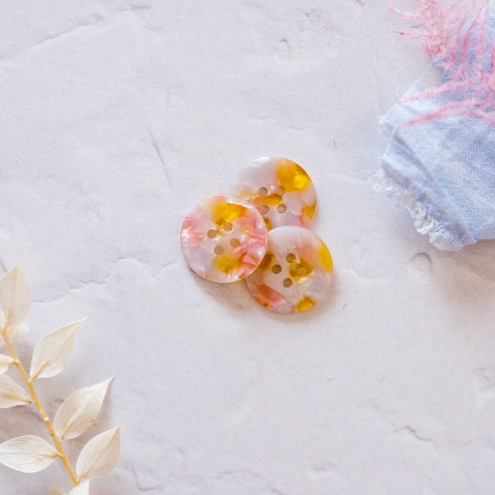 Fanciful Button Set (10mm, 15mm, 20mm, 25mm)