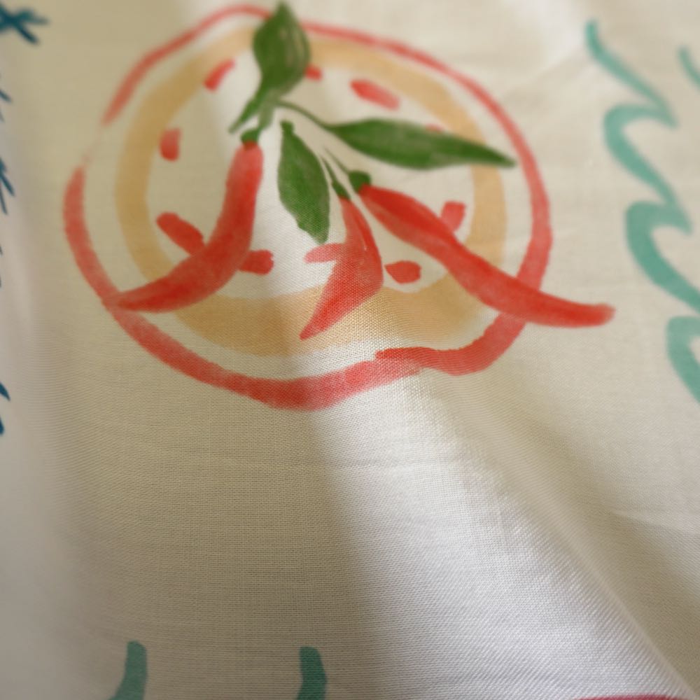 Mediterranean Summer Seaside Viscose Print - Isla Botanica image 2