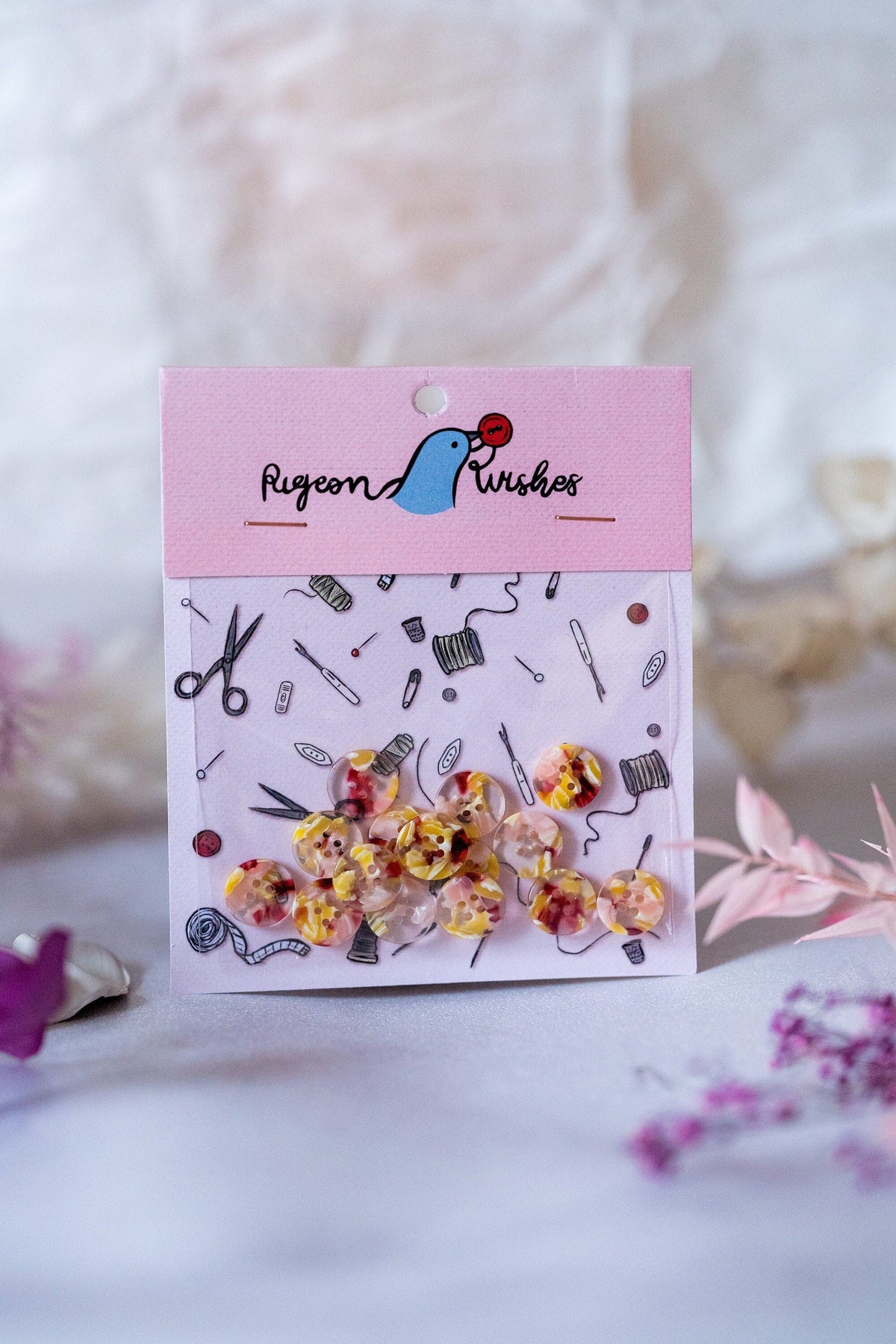 Whimsical Button Set (15mm, 20mm, 25mm)