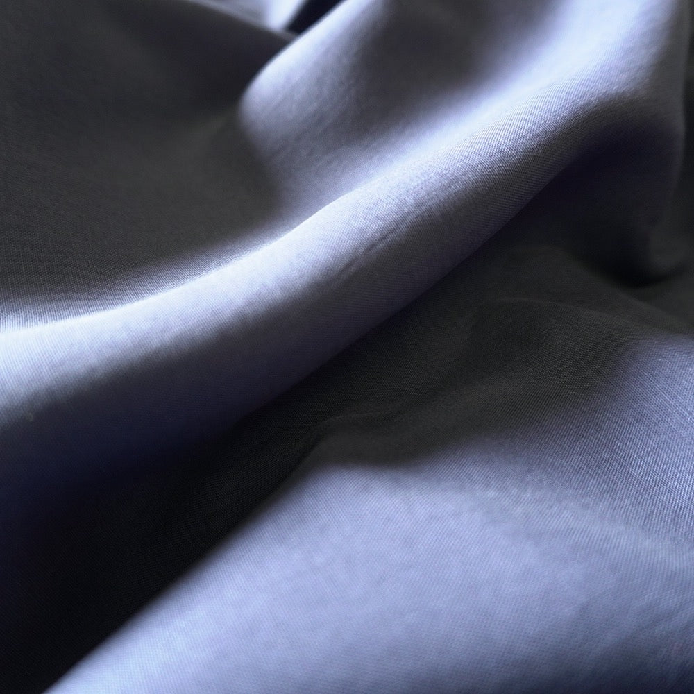 Soft Lyocell Plain Weave Fabric - Navy