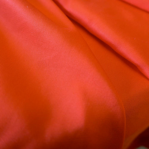 1064 Sanded Lyocell Lyocell Twill Fabric Bright Red - Drapey, Floaty, Smooth