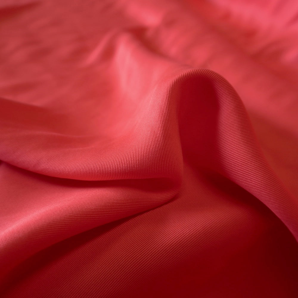 Lyocell Twill Fabric - Big red