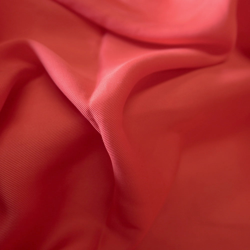 Lyocell Twill Fabric - Big red