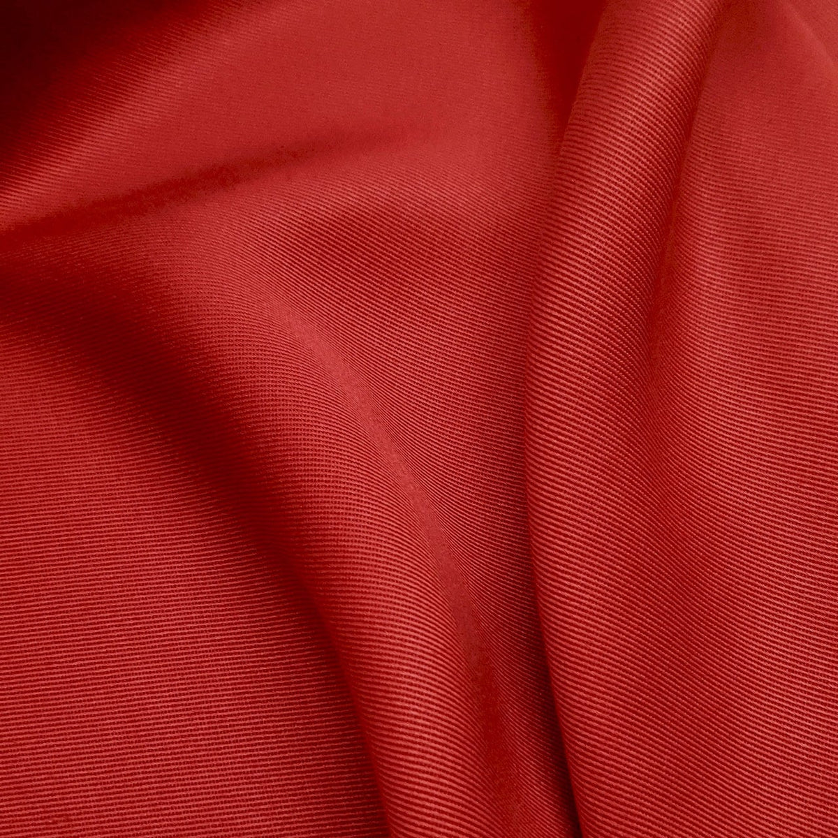 Sand Washed Lyocell Twill fabric - Carmine Red