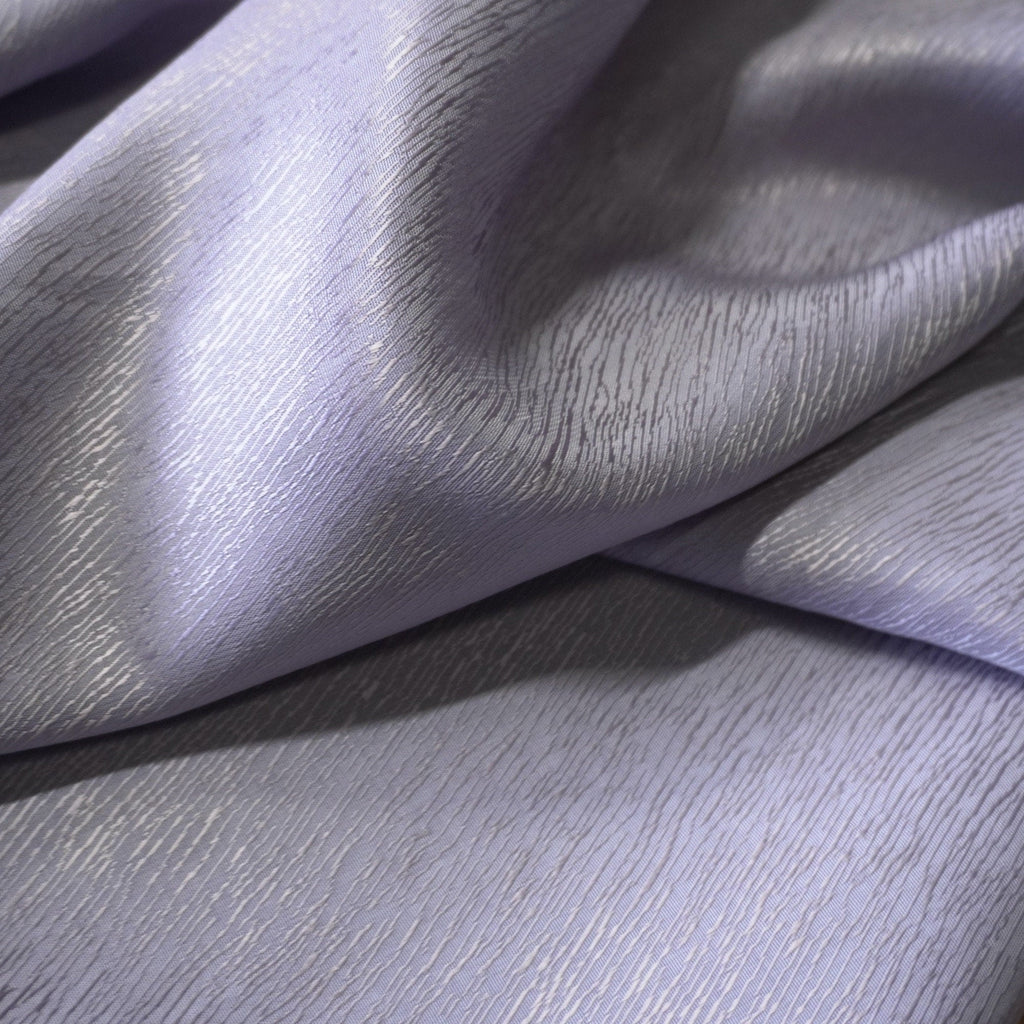 Cupro Lyocell Bark Silk Jacquard - Lilac
