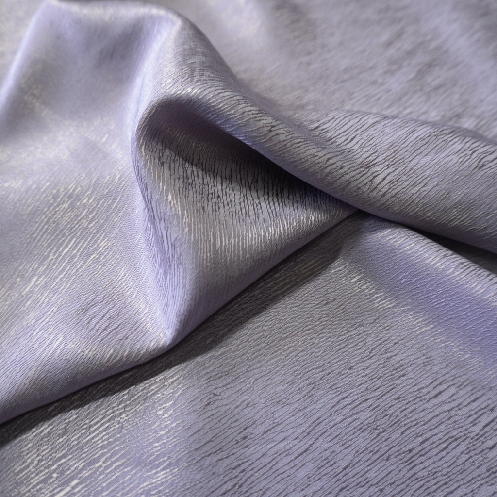 Cupro Lyocell Bark Silk Jacquard - Lilac