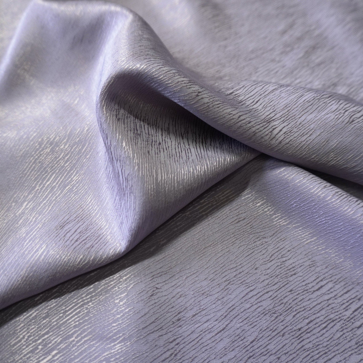Cupro Lyocell Bark Silk Jacquard - Lilac