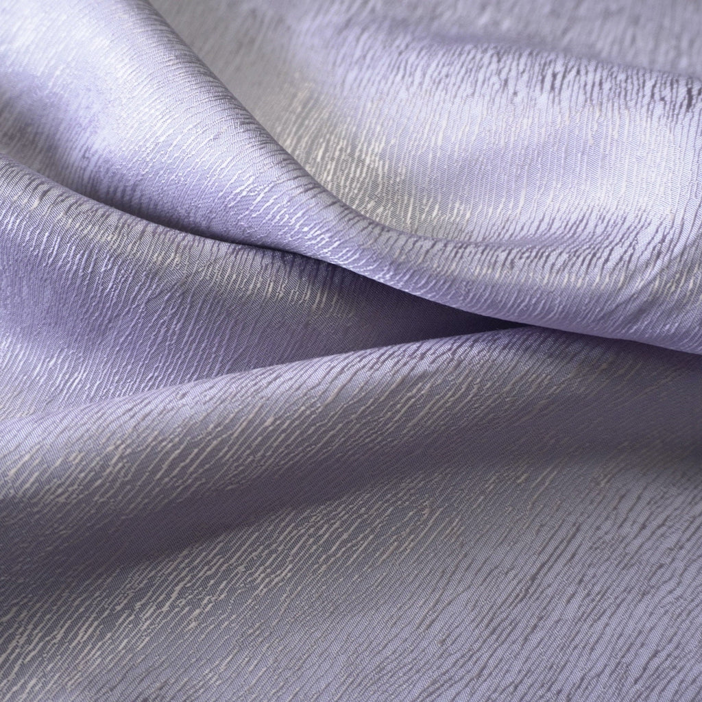 Cupro Lyocell Bark Silk Jacquard - Lilac