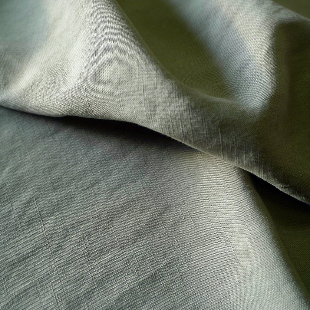 Sand washed Lyocell linen - Sage