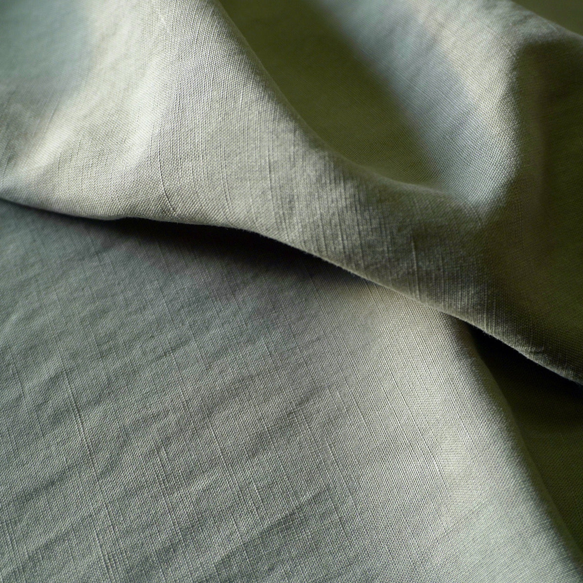 Sand washed Lyocell linen - Sage