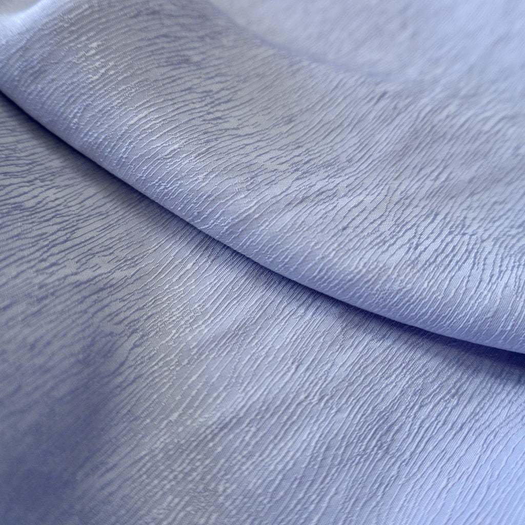 Cupro Lyocell bark silk jacquard - sea foam