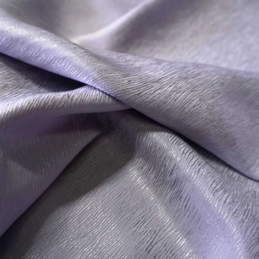 Cupro Lyocell Bark Silk Jacquard - Lilac