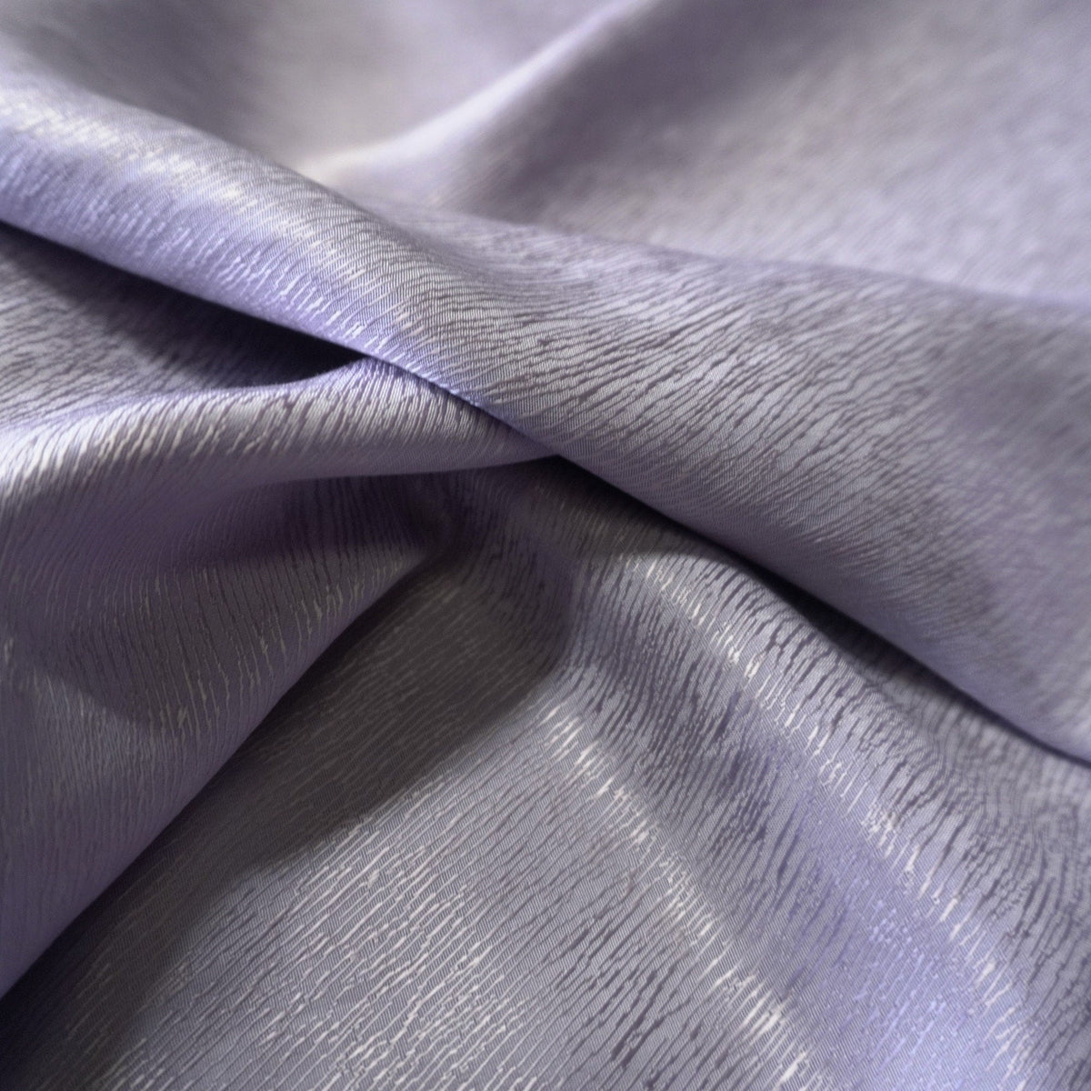 Cupro Lyocell Bark Silk Jacquard - Lilac