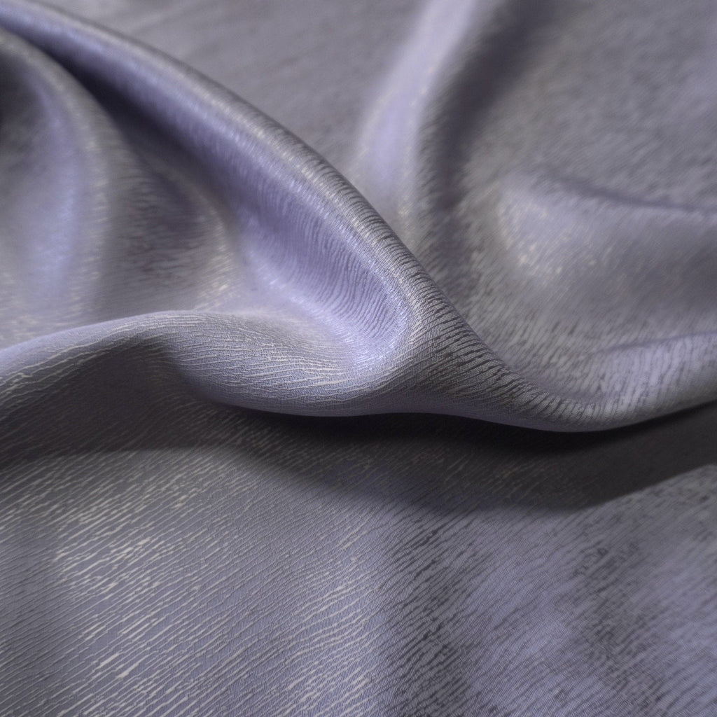 Cupro Lyocell Bark Silk Jacquard - Lilac