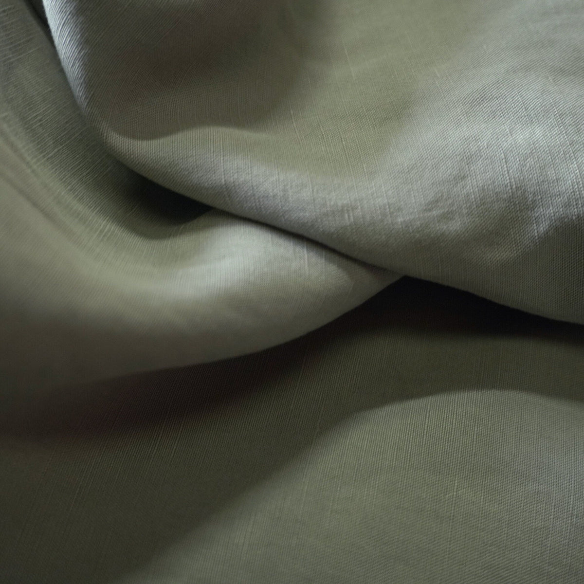Sand washed Lyocell linen - Sage