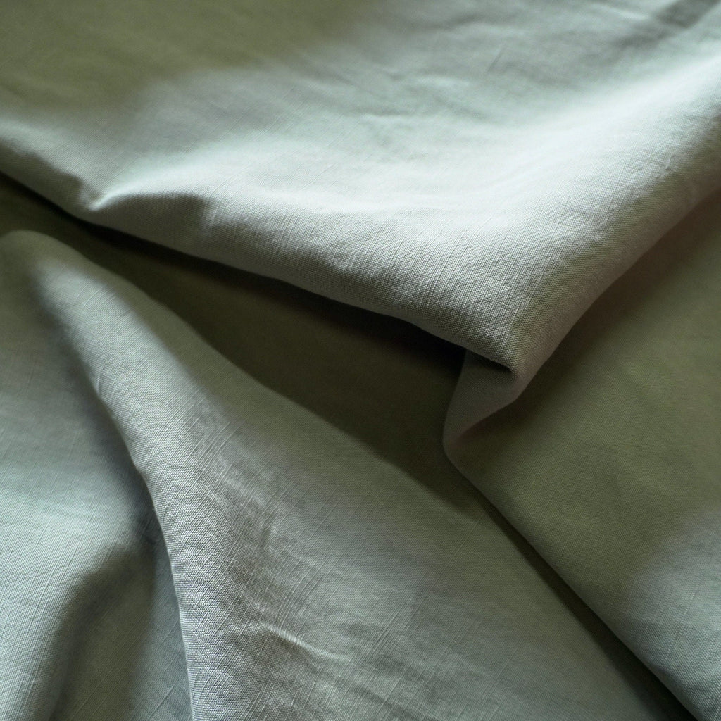Sand washed Lyocell linen - Sage