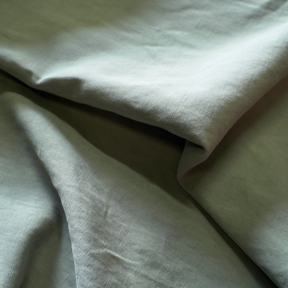 Sand washed Lyocell linen - Sage