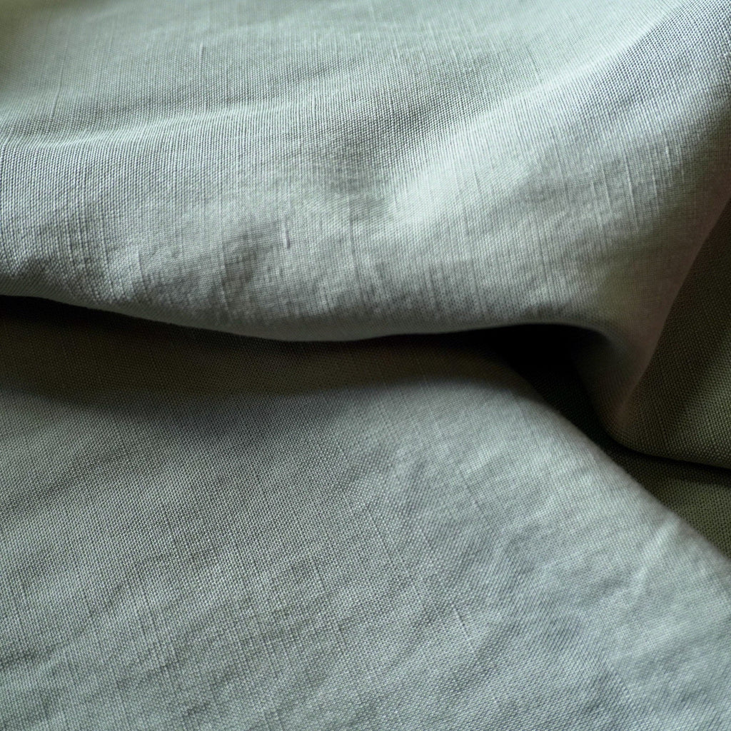 Sand washed Lyocell linen - Sage