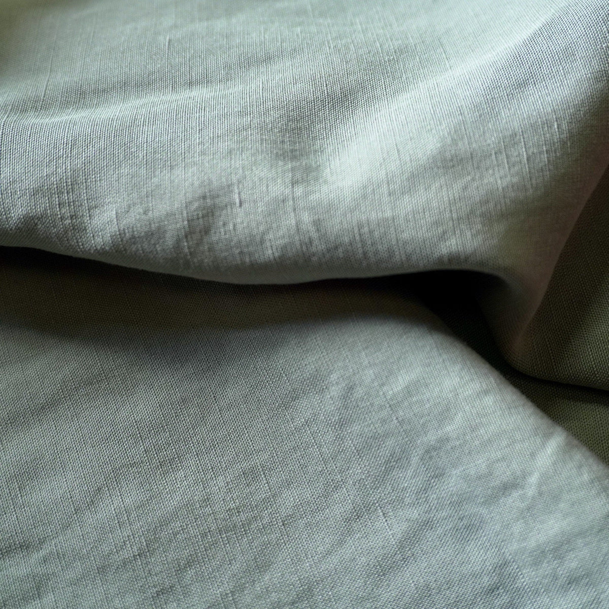 Sand washed Lyocell linen - Sage