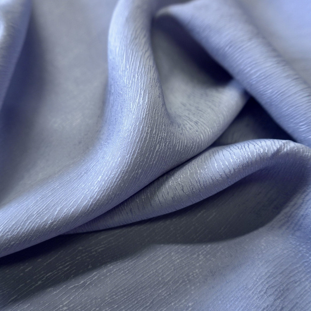 Cupro Lyocell bark silk jacquard - sea foam