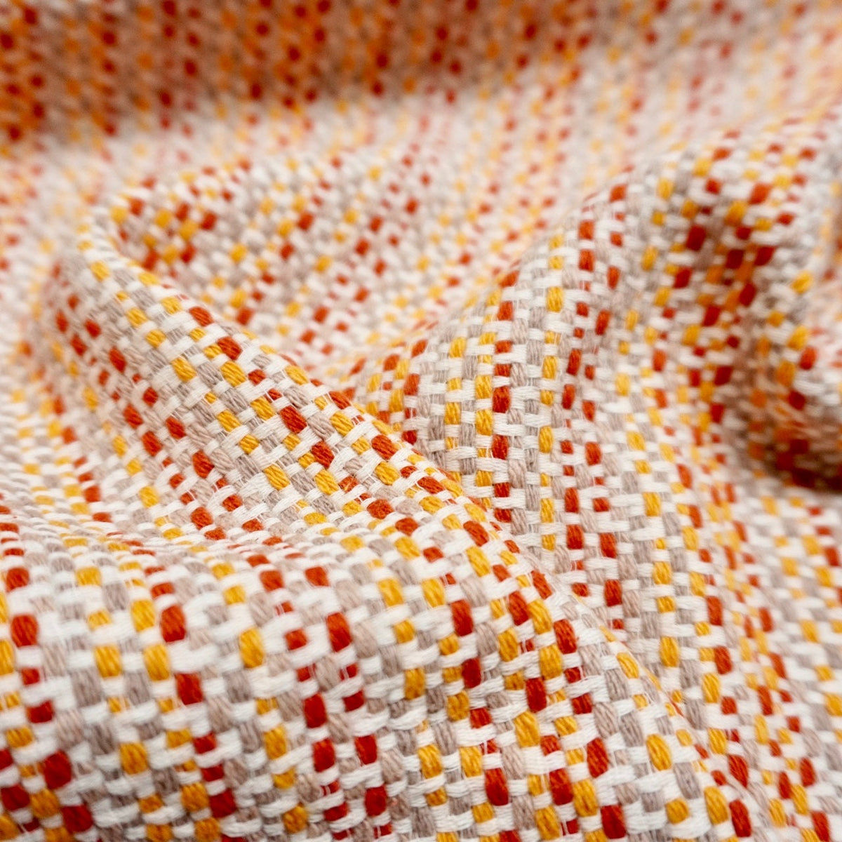 Bold yarn cotton woven fabric - Pillow case, Carpet, Upholster