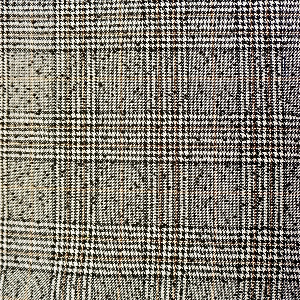 Classic houndstooth plaid coating fabric - Last 125cm