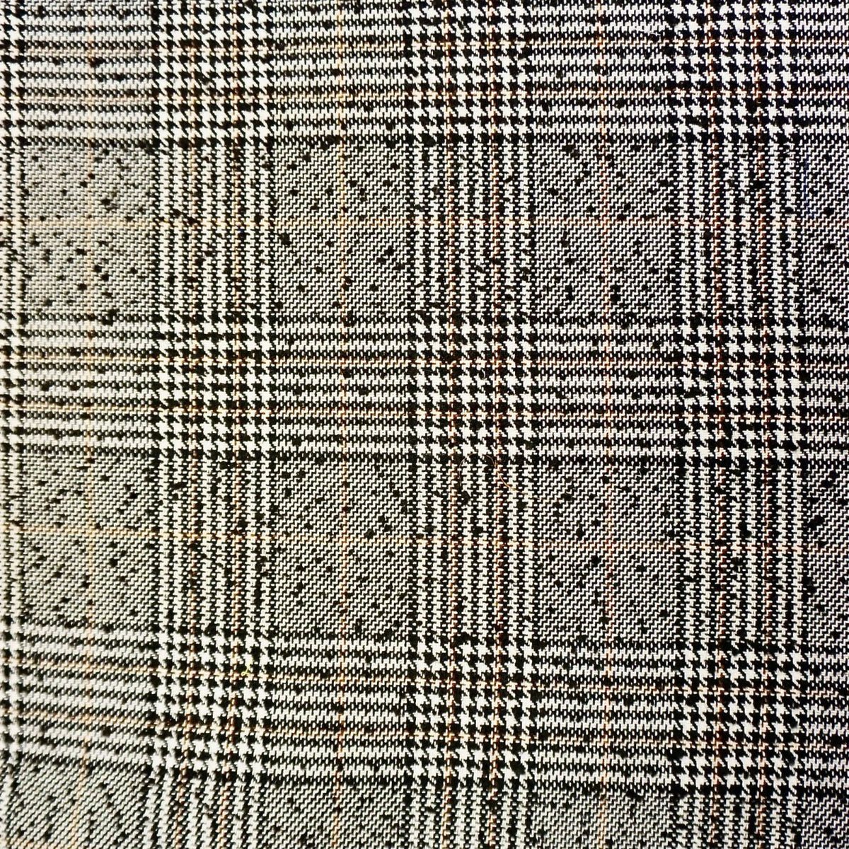 Classic houndstooth plaid coating fabric - Last 125cm