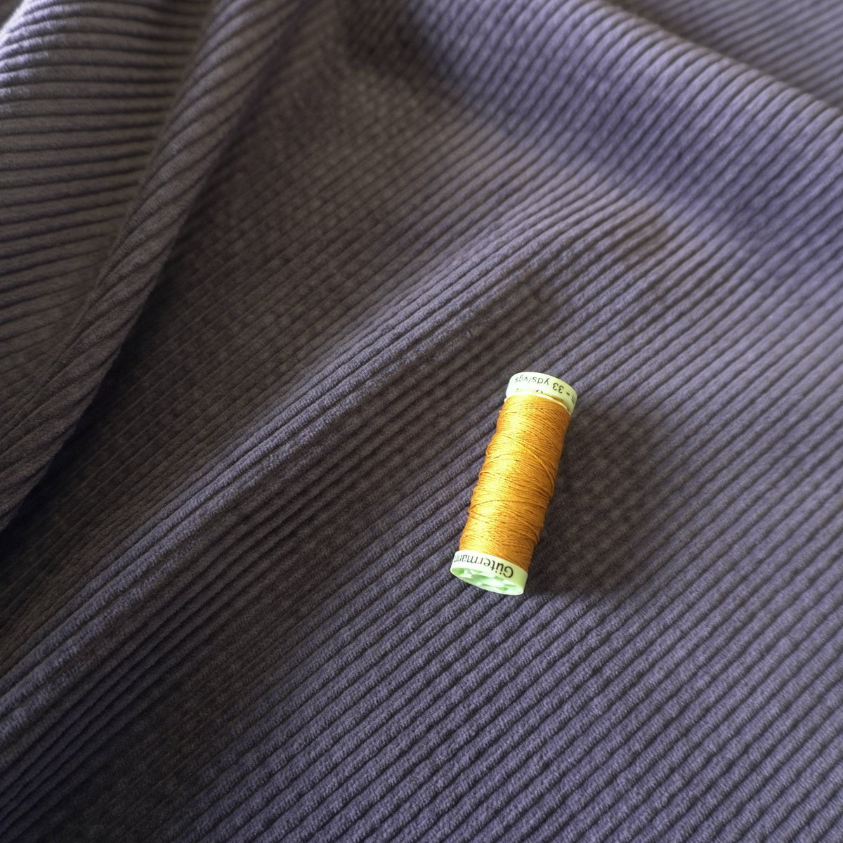 6w Soft Corduroy - Charcoal