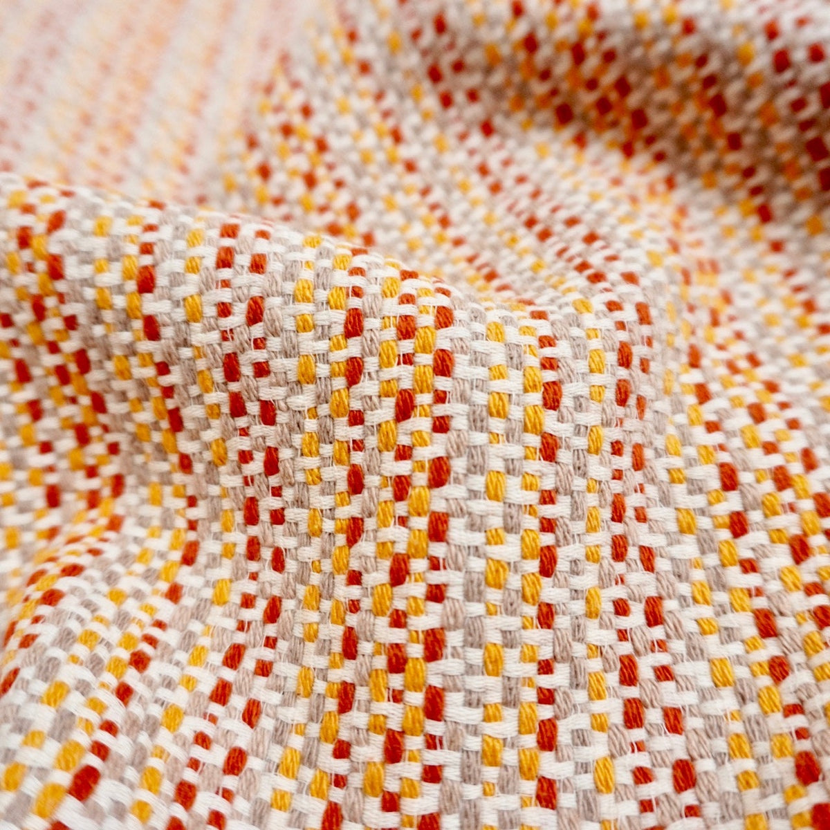 Bold yarn cotton woven fabric - Pillow case, Carpet, Upholster