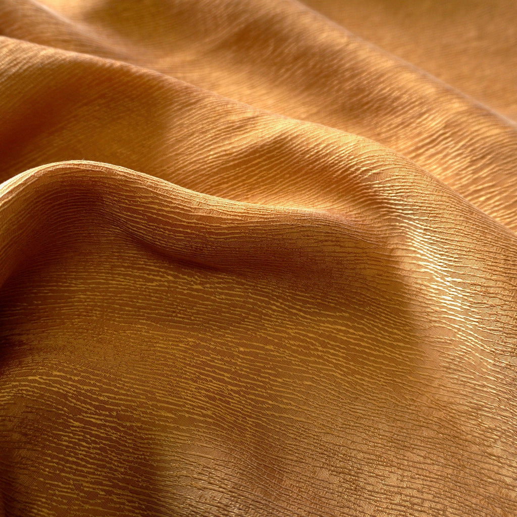 Cupro Lyocell bark jacquard silk - rose gold