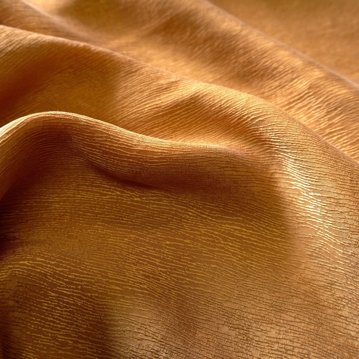 Cupro Lyocell bark jacquard silk - rose gold