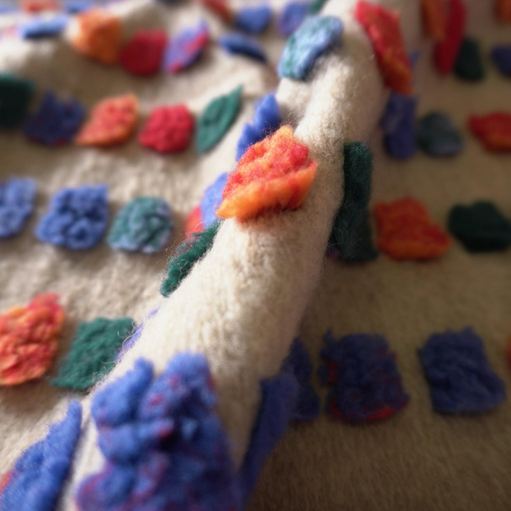 Confetti 3d thickened coating fabric