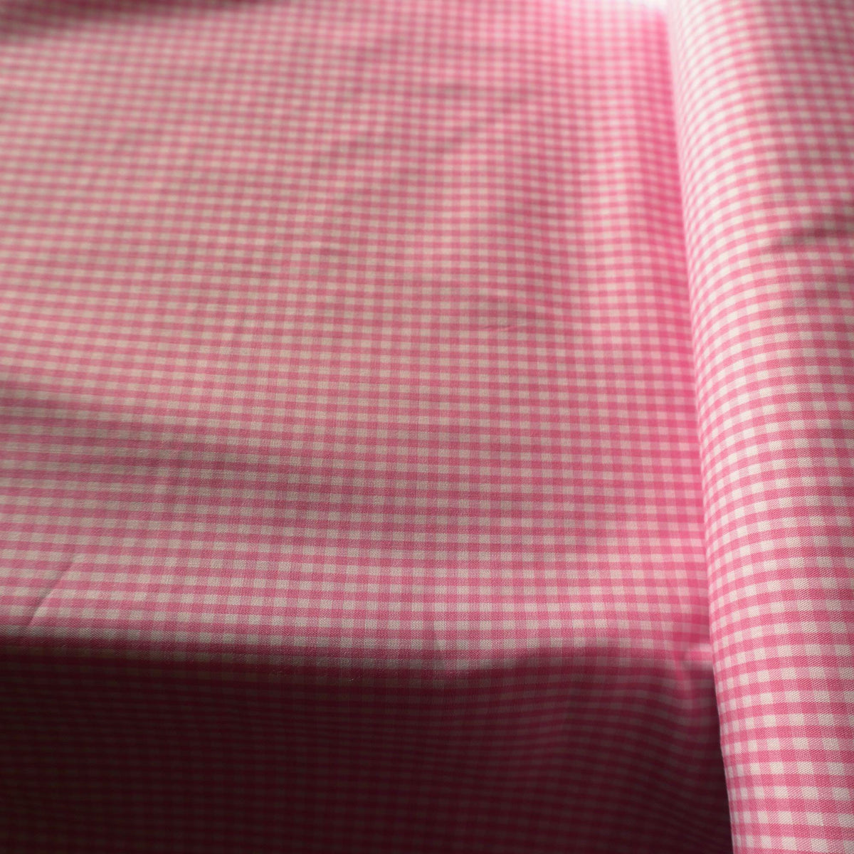 Lyocell Viscose gingham - pink
