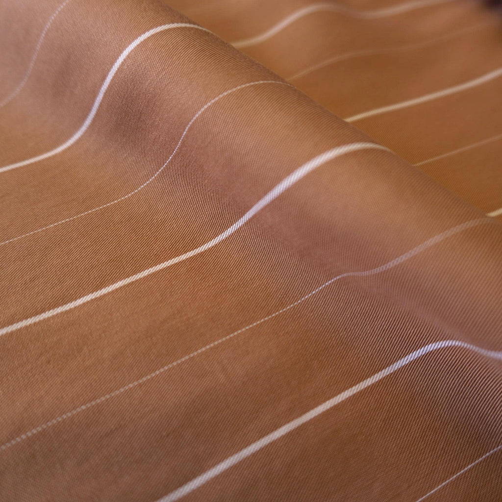 Lyocell pin stripe - Apricot