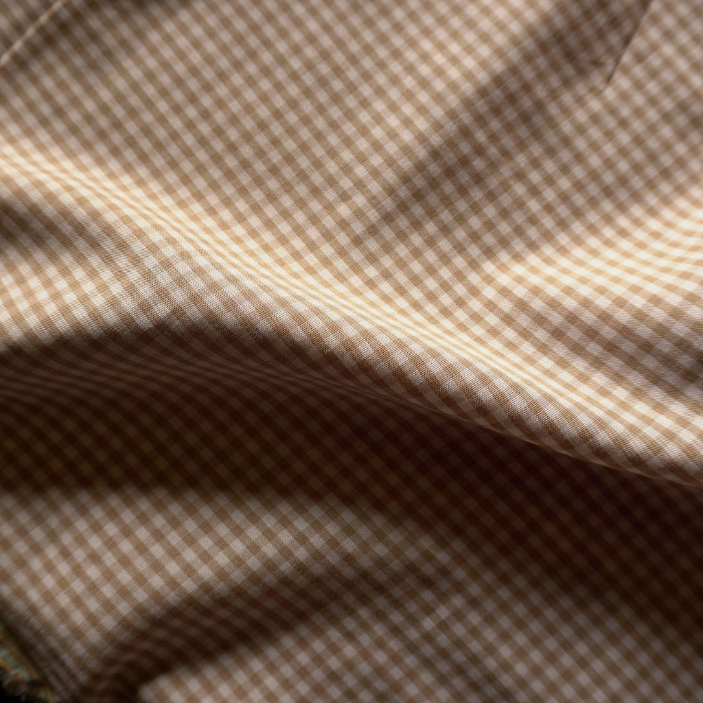 Lyocell Viscose gingham - Beige