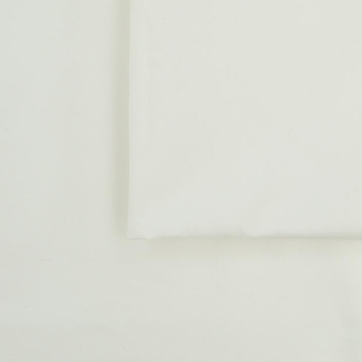 Organic Cotton Twill - White - indilisi