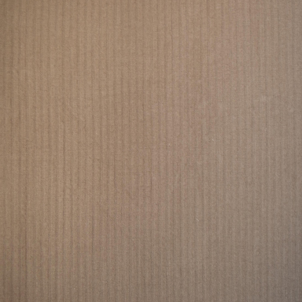 Organic Cotton Seersucker - Coco brown - indilisi