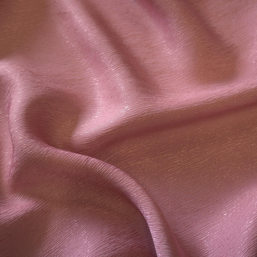 Cupro Lyocell Bark Jacquard  - Pale Pink